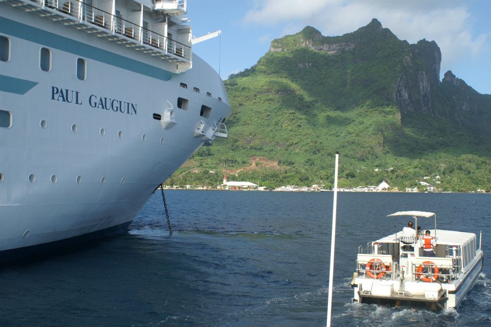 paul gauguin cruise ship tahiti