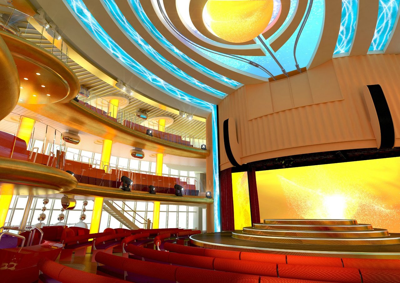 AidaCruises AidaPrima theatre