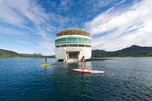 paul gauguin paddle board cruises cruise ship dropdown marina