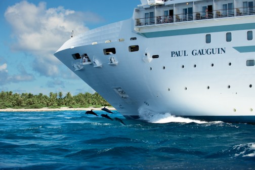 paul gauguin cruises bow cruise ship bow