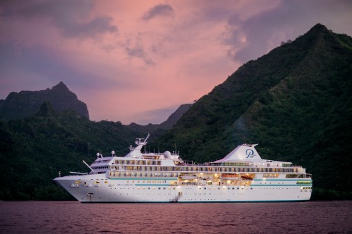 paul gauguin moorea sunset cruises cruise ship moorea