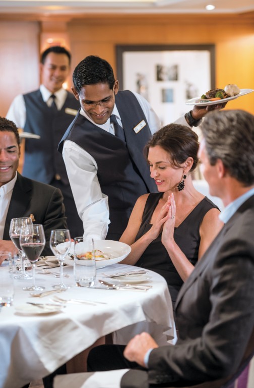 paul gauguin cruises le toile dining guests cruise ship dining