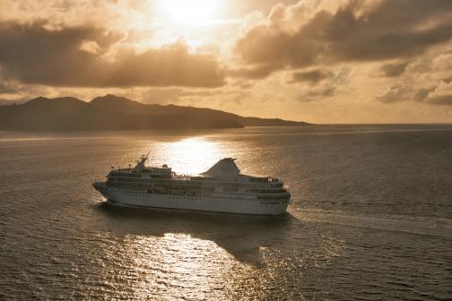 paul gauguin cruises golden sunset cruise ship gold sunset
