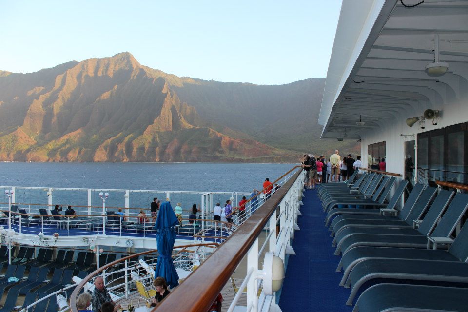 norwegian cruise line pride of america hawaii top deck