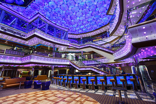Costa Cruise Diadema cruise ship atrium bar