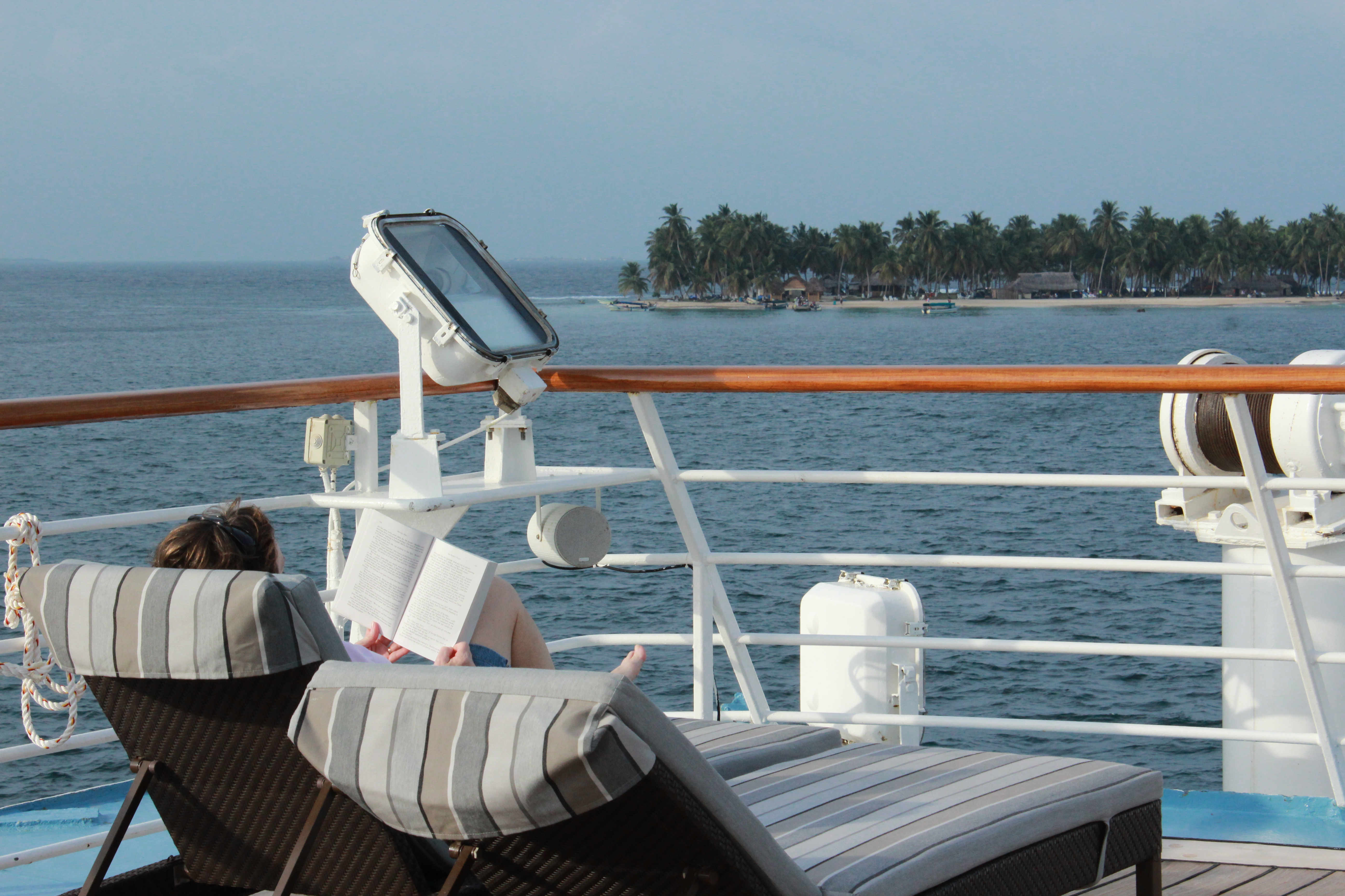 Windstar Cruises Star cruise ship deck view