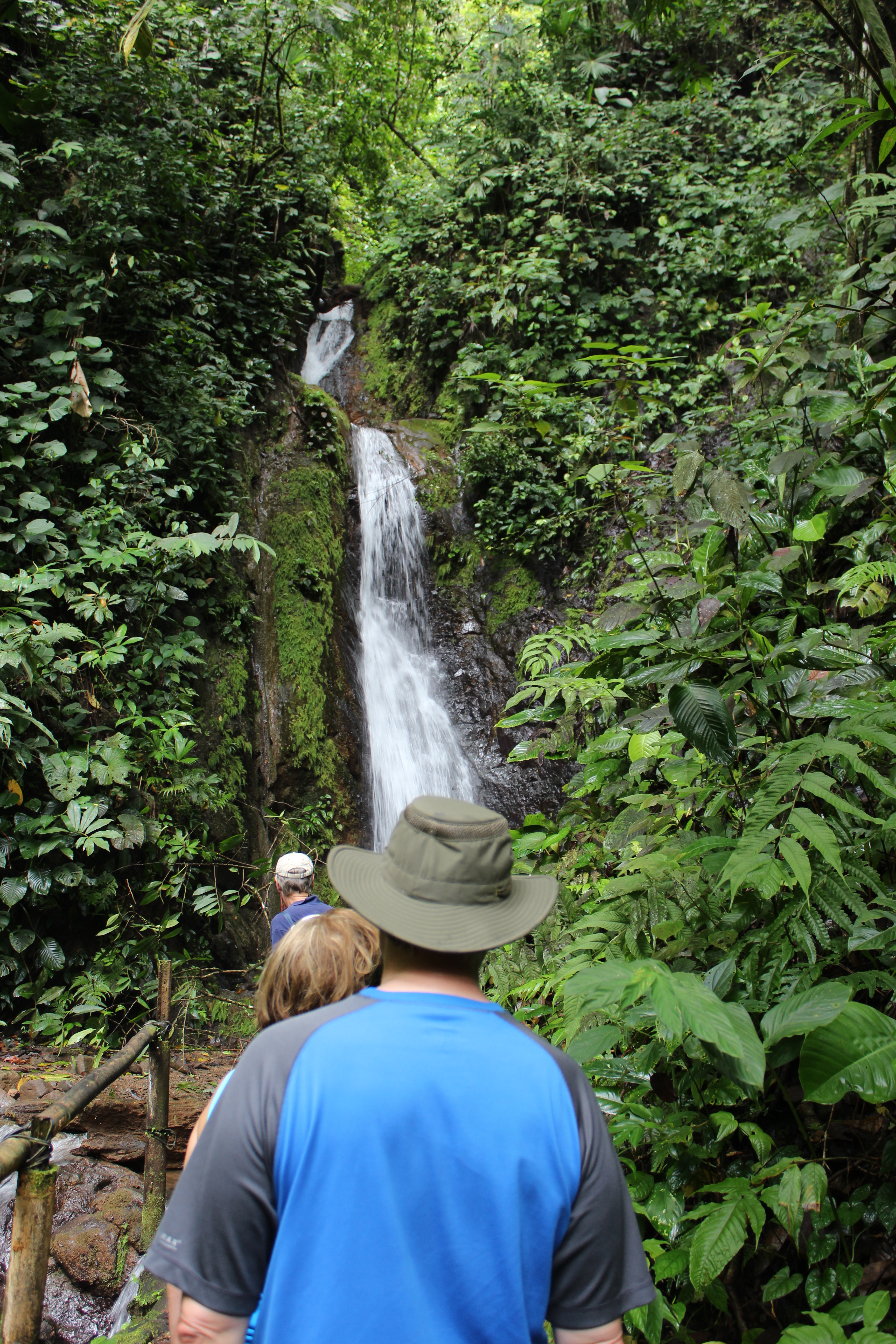 Windstar Cruises Star cruise ship shore excursion waterfall