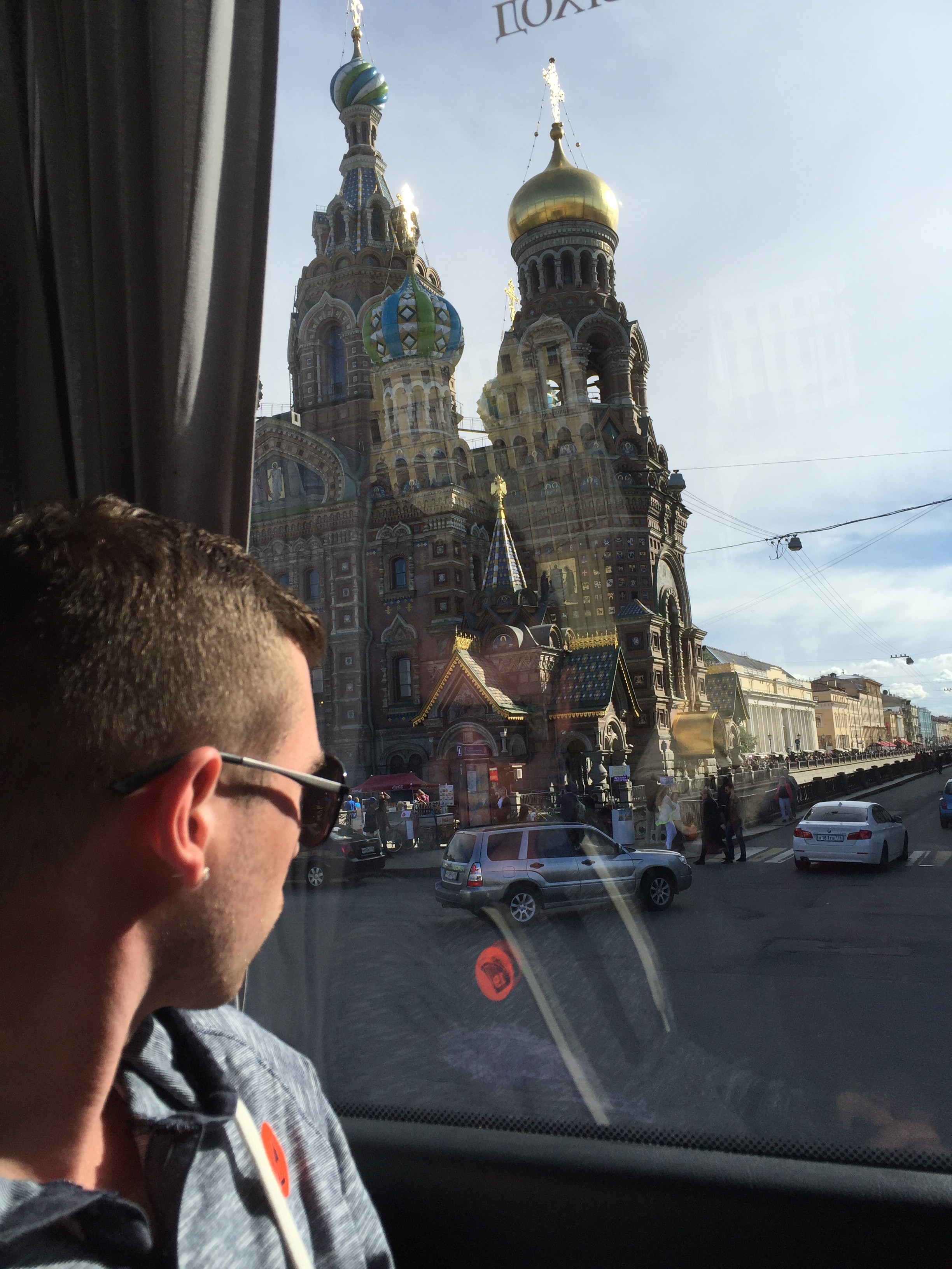 Holland America Eurodam bus tour in St. Petersburg Russia