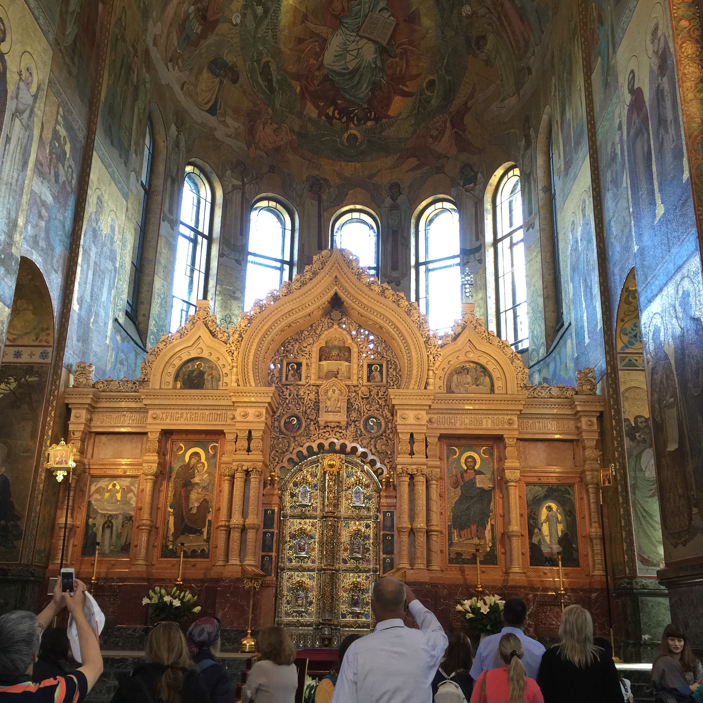 Holland America Eurodam cruise to Baltics St. Petersburg Russia Church of the Spilled Blood