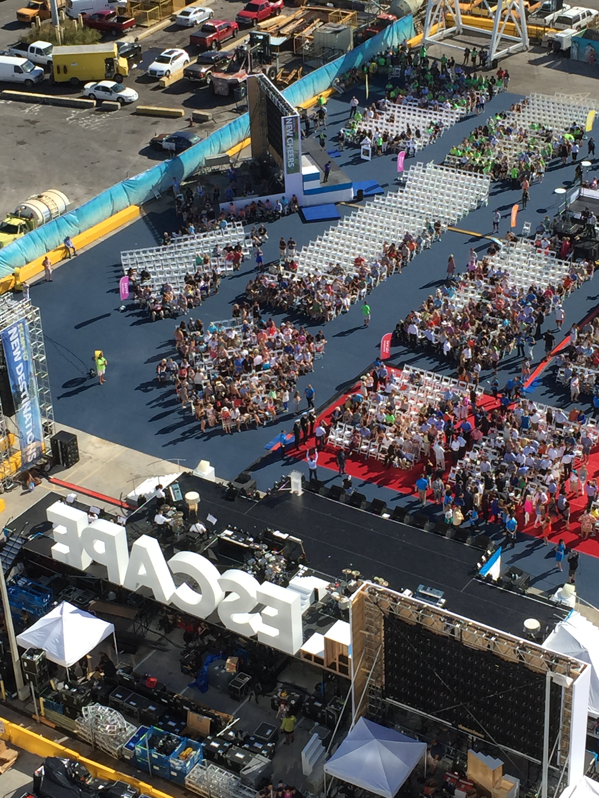Norwegian cruises escape cruise ship inaugural concert pitbull