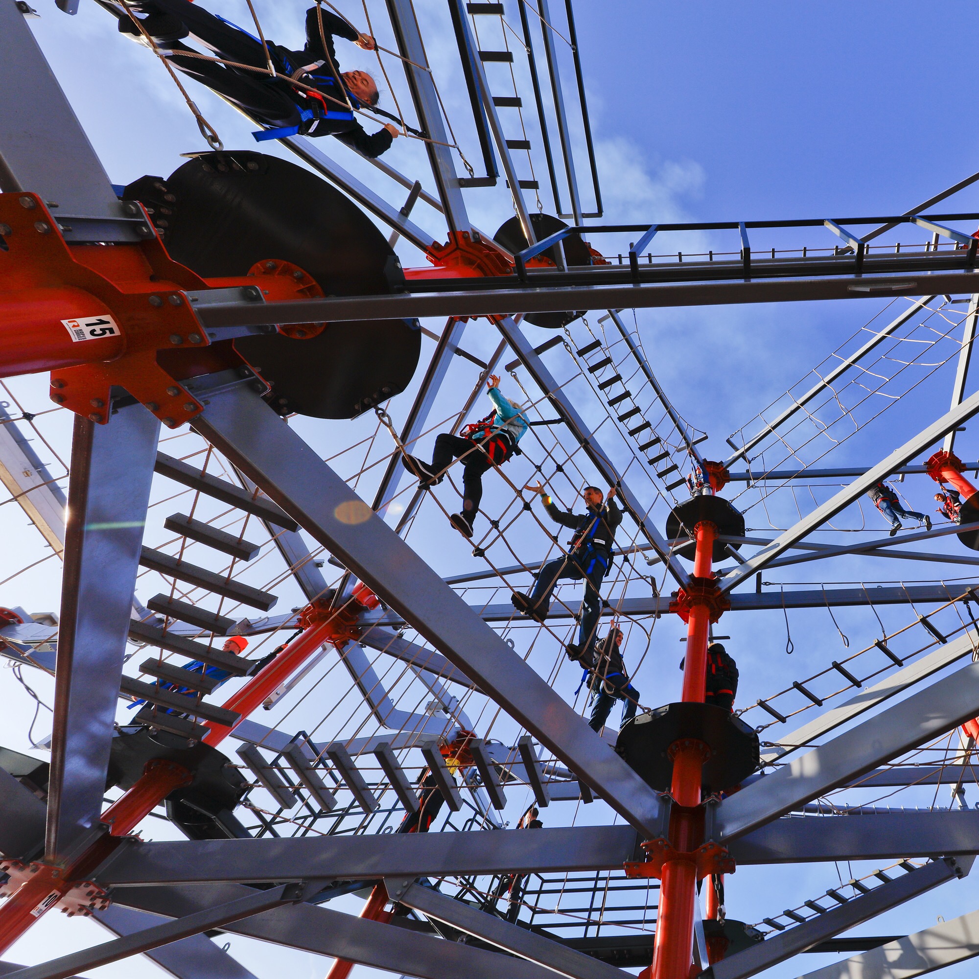 Norwegian cruises escape cruise ship ropes course
