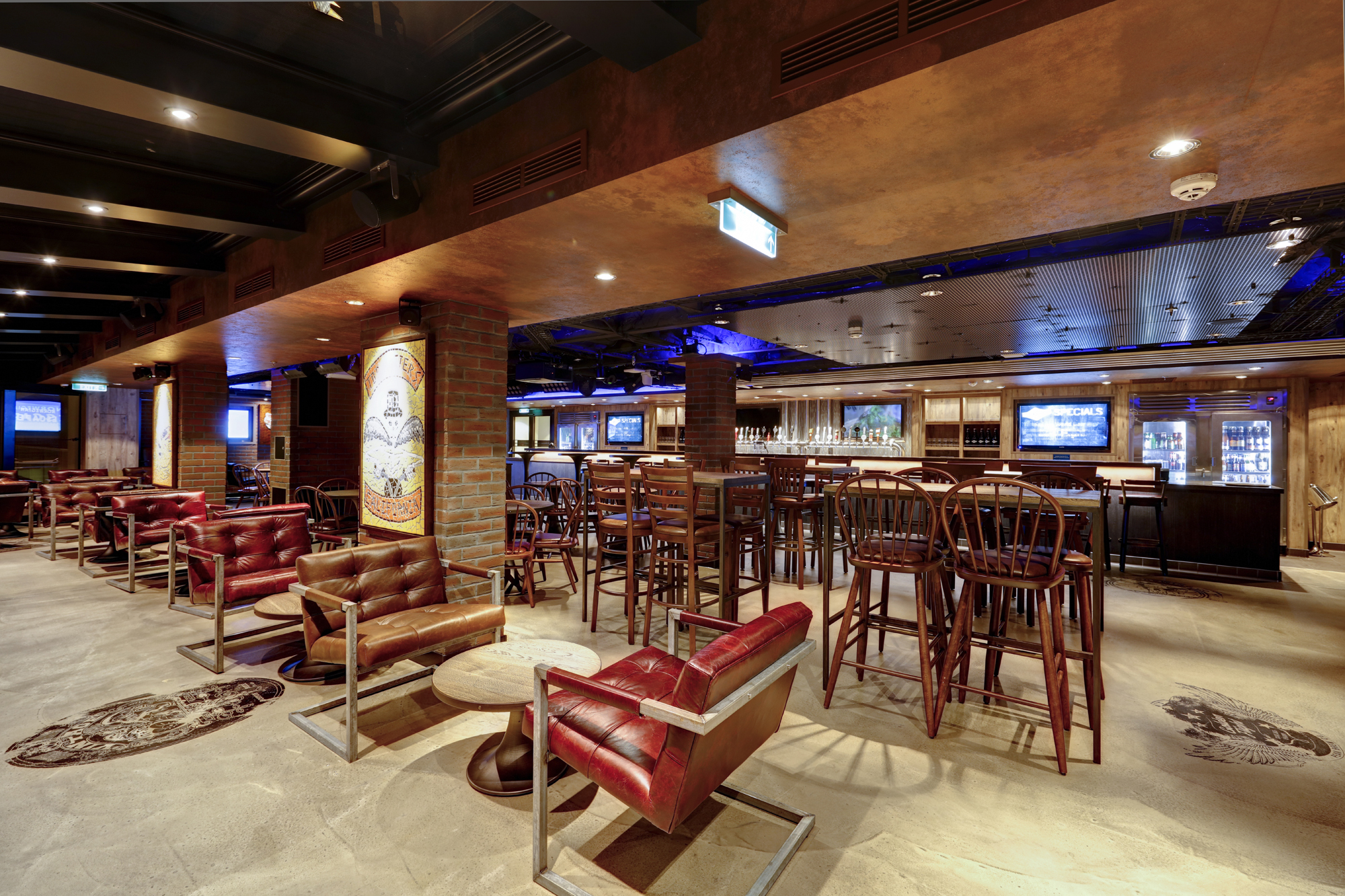 Norwegian cruises escape cruise ship brewhouse