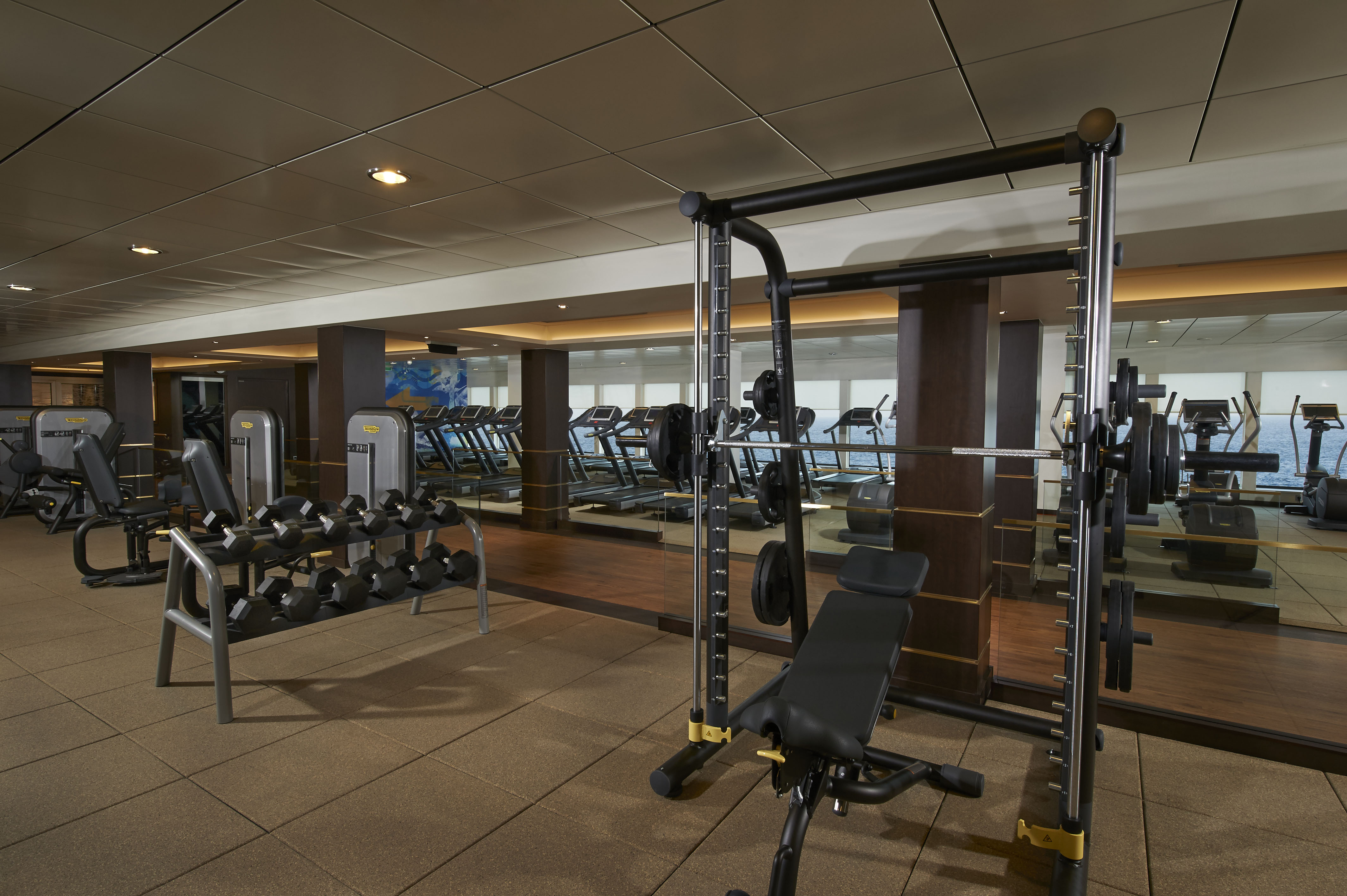Norwegian cruises escape cruise ship gym