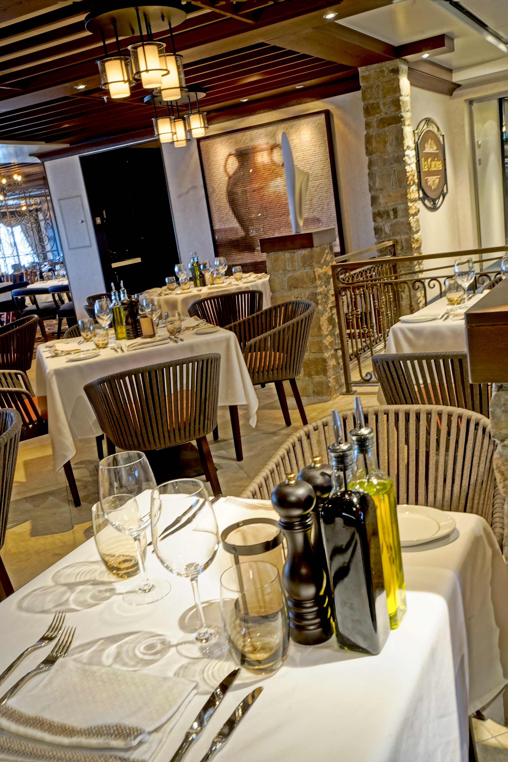 Norwegian cruises escape cruise ship lacucina restaurant