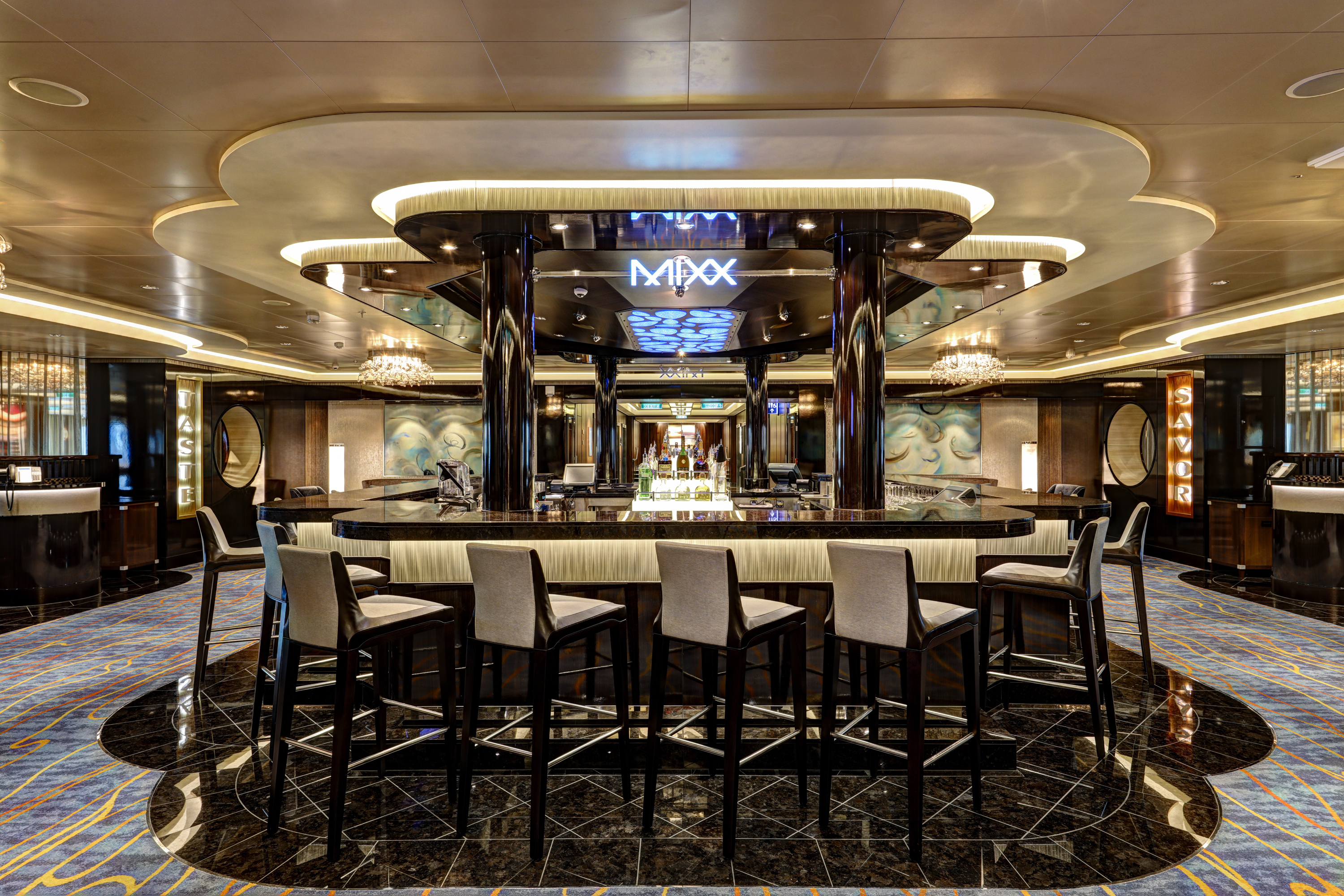 Norwegian cruises escape cruise ship mixx bar