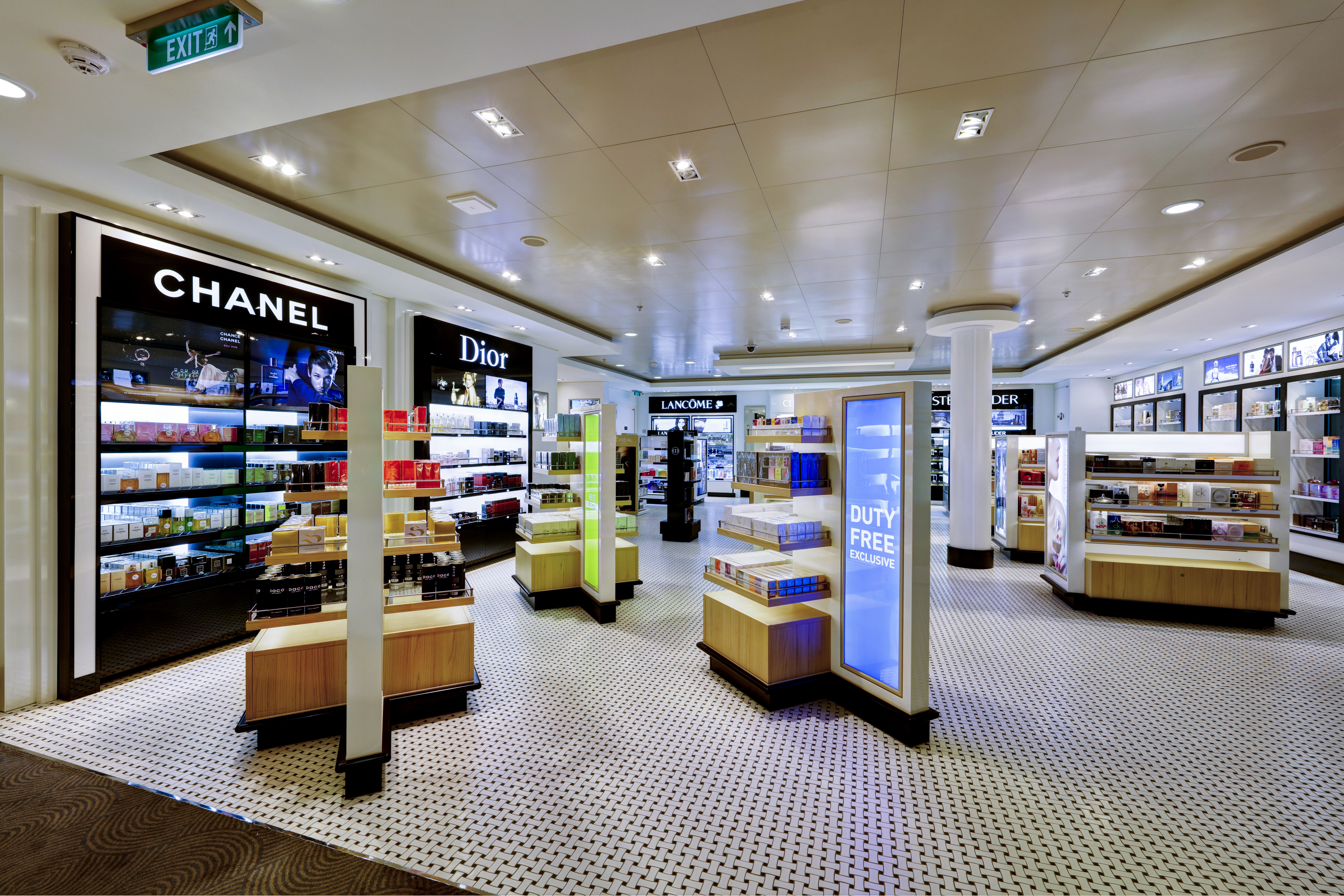 Norwegian cruises escape cruise ship perfume store