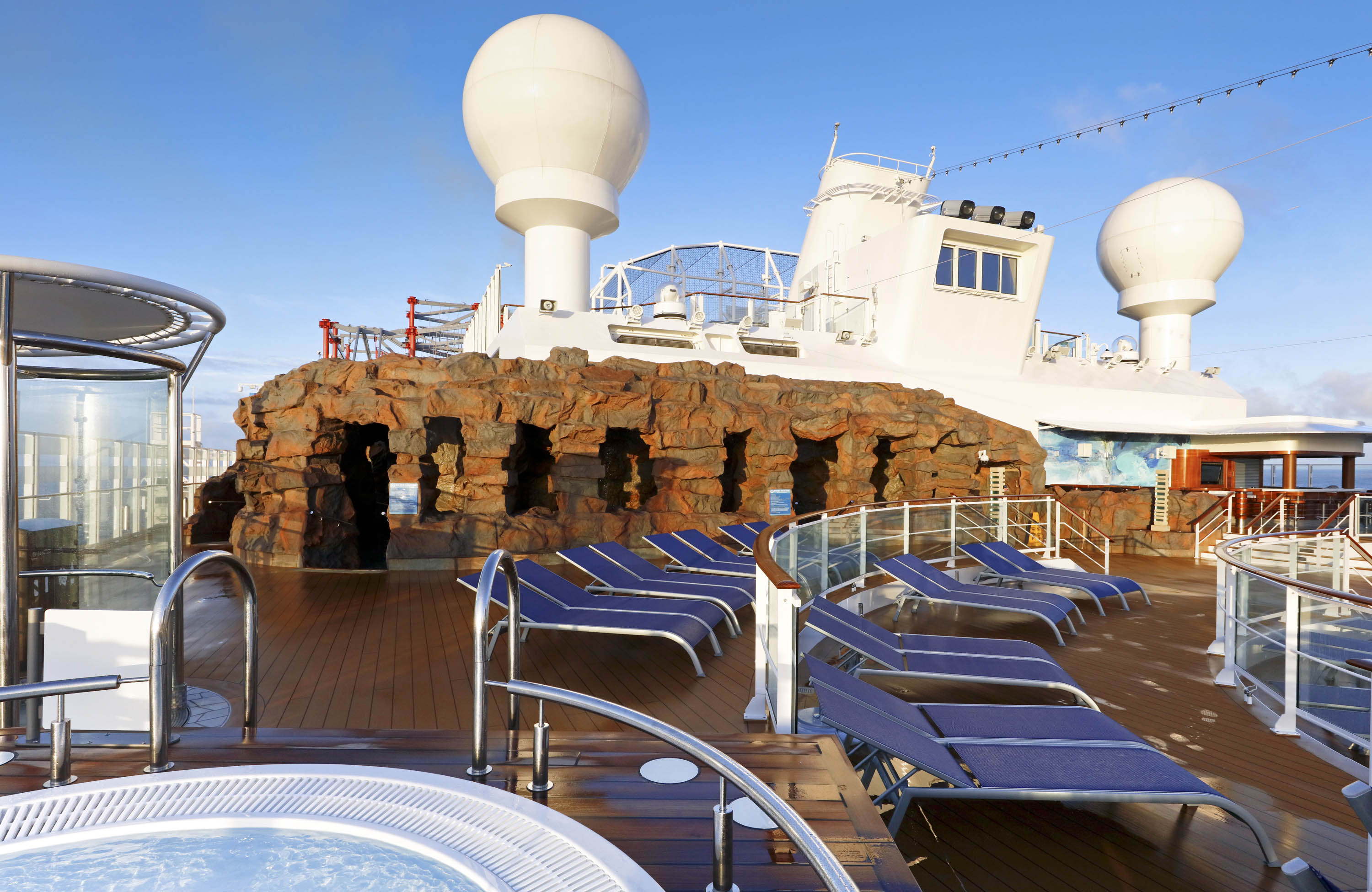 Norwegian cruises escape cruise ship grotto entrance