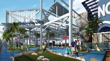 Norwegian Getaway cruise ship waterpark
