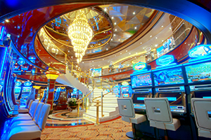 Princess Cruises Regal Princess atrium staircase