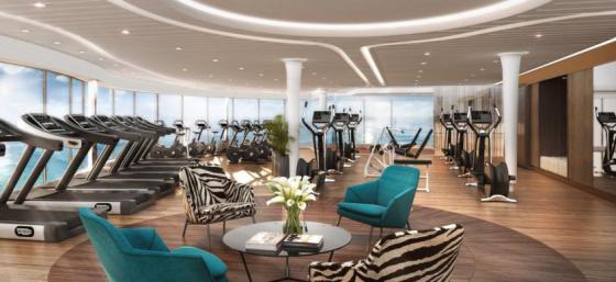msc meraviglia cruise ship gym