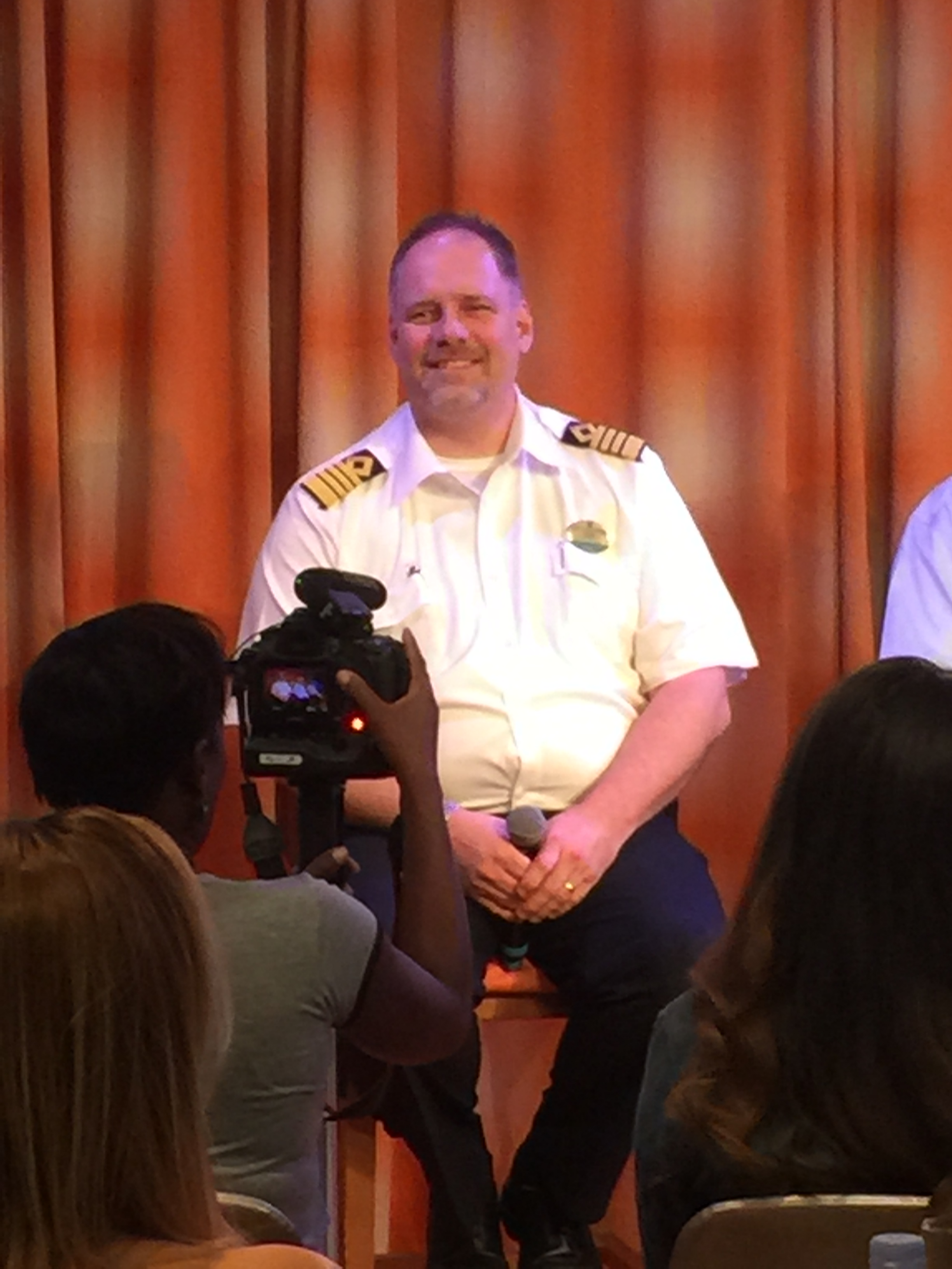 Royal Caribbean Cruises Harmony of the Seas cruise ship captain gus