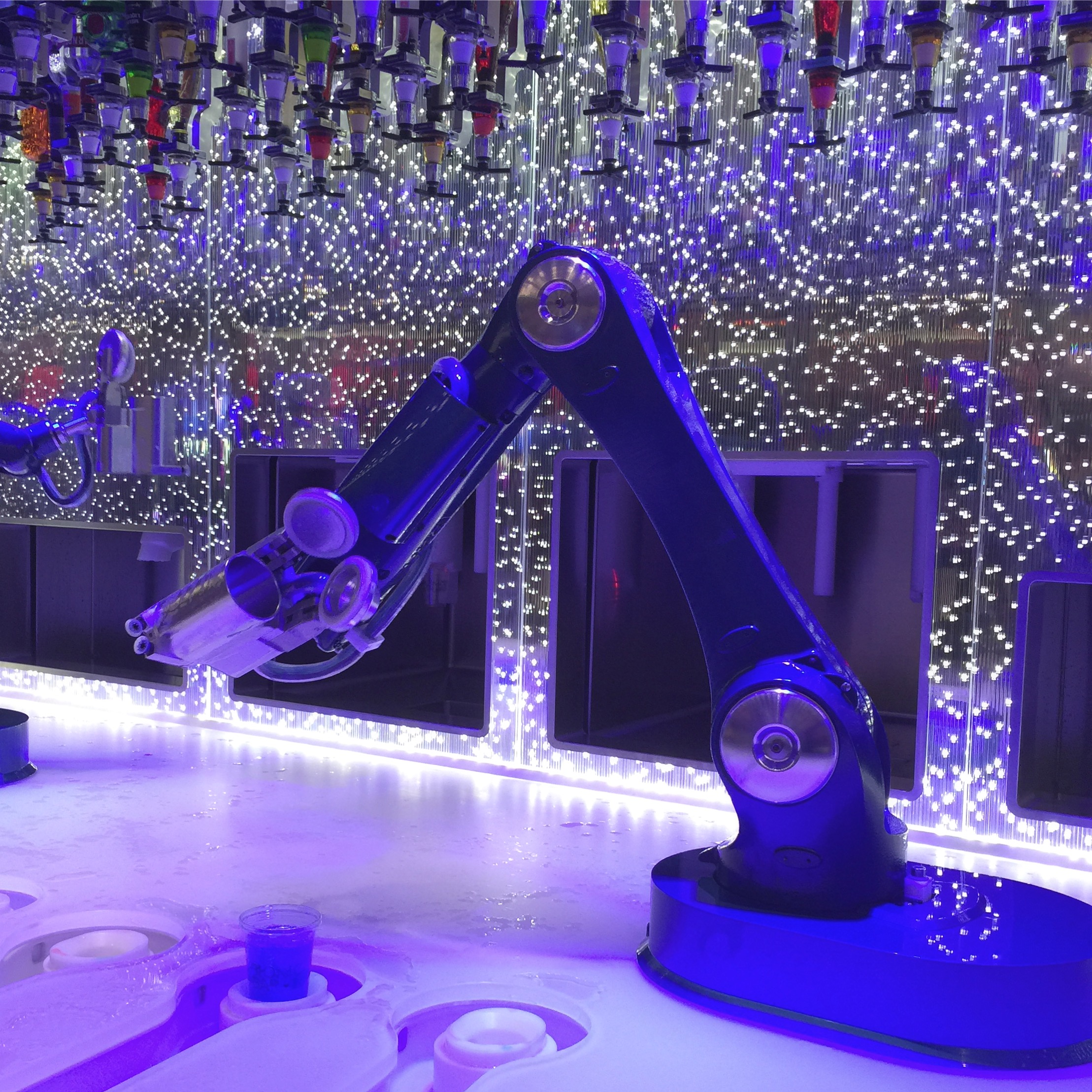 Royal Caribbean Cruises Harmony of the Seas cruise ship robot bartender
