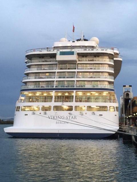 Viking Cruises Viking Star cruise ship exterior aft view