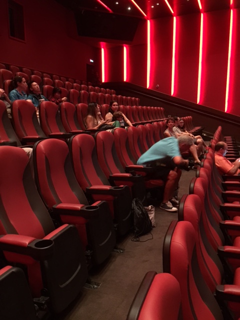 Carnival Cruises Vista cruise ship IMAX theater seating
