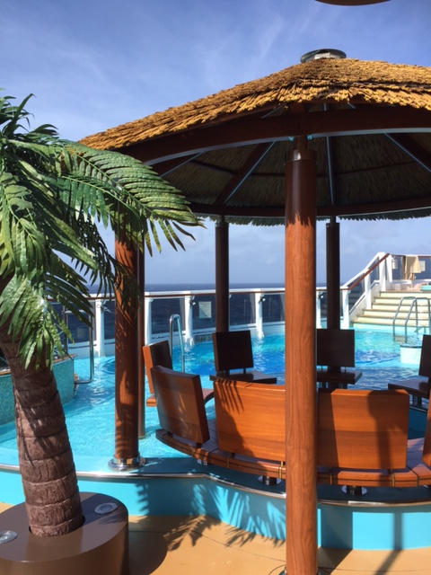 Carnival Cruises Vista cruise ship aft pool
