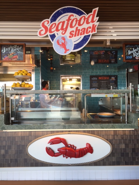 Carnival Cruises Vista cruise ship seafood shack