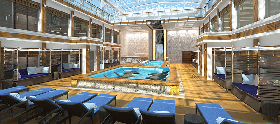 Norwegian Cruise Line joy haven pool