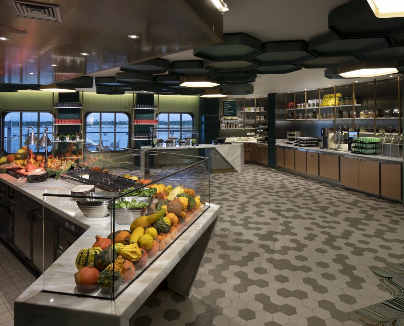 Celebrity cruises edge cruise ship eden cafe