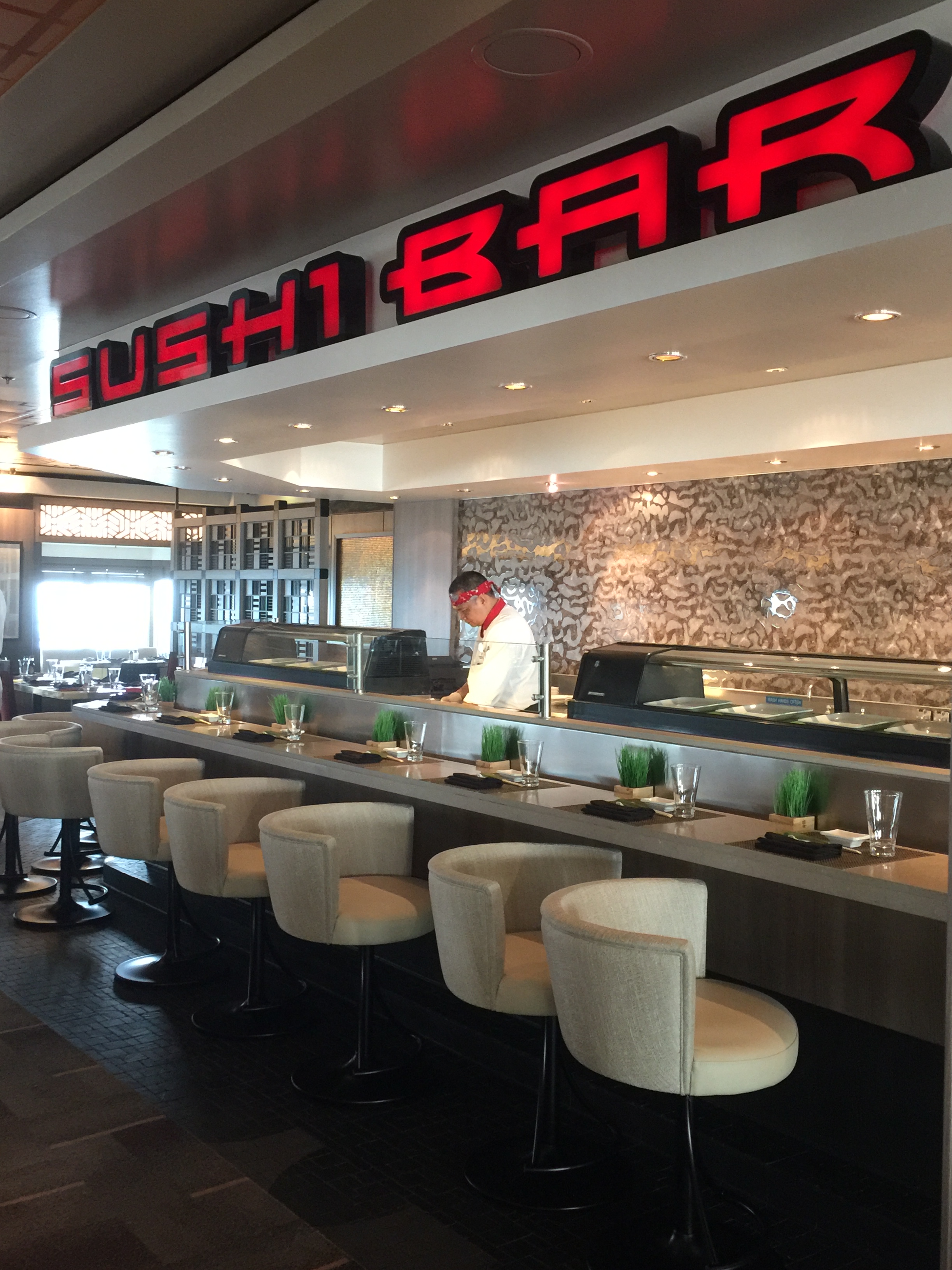 Norwegian cruises Jade cruise ship Norway sushi bar