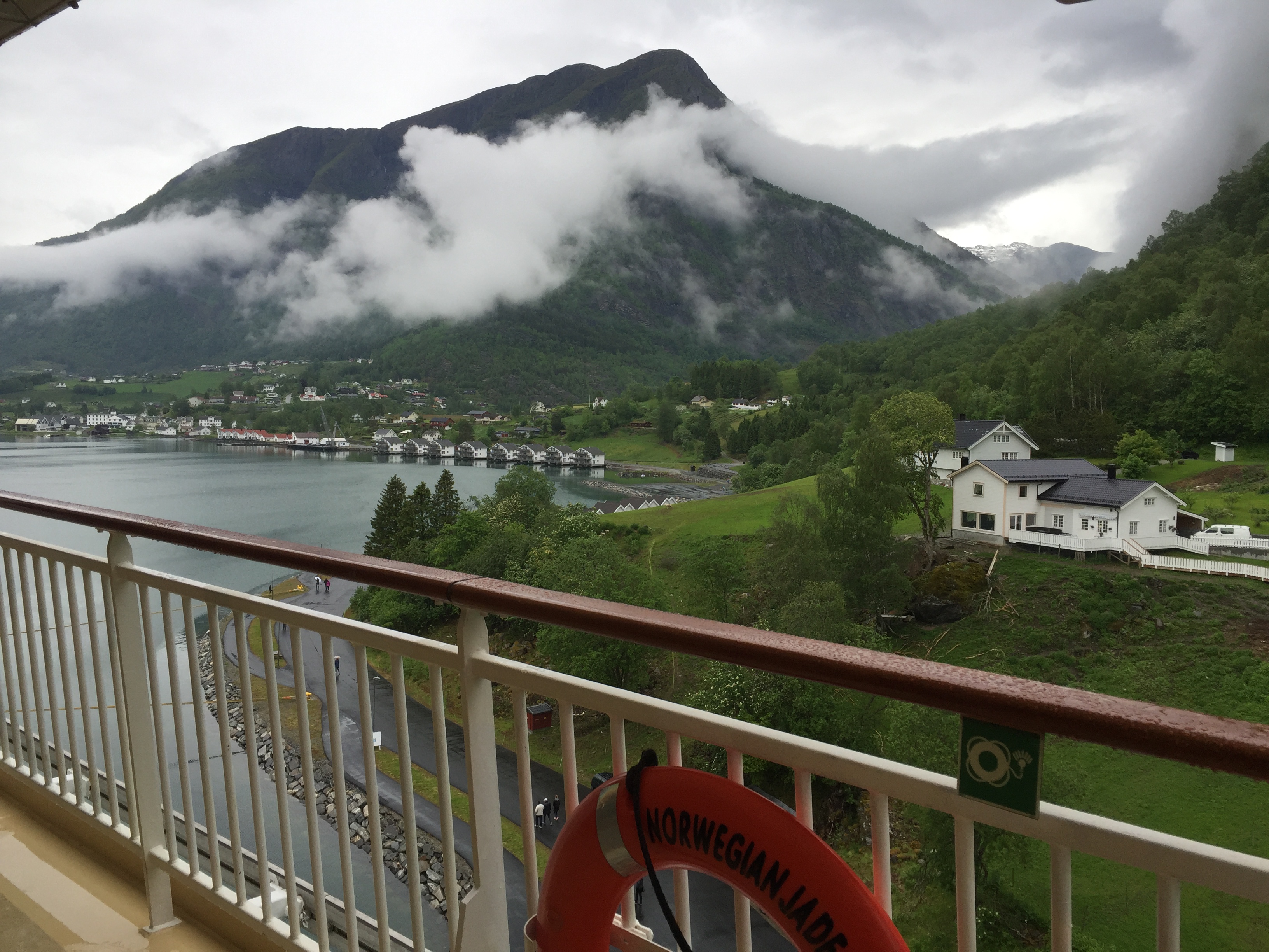 Norwegian cruises Jade cruise ship Norway port
