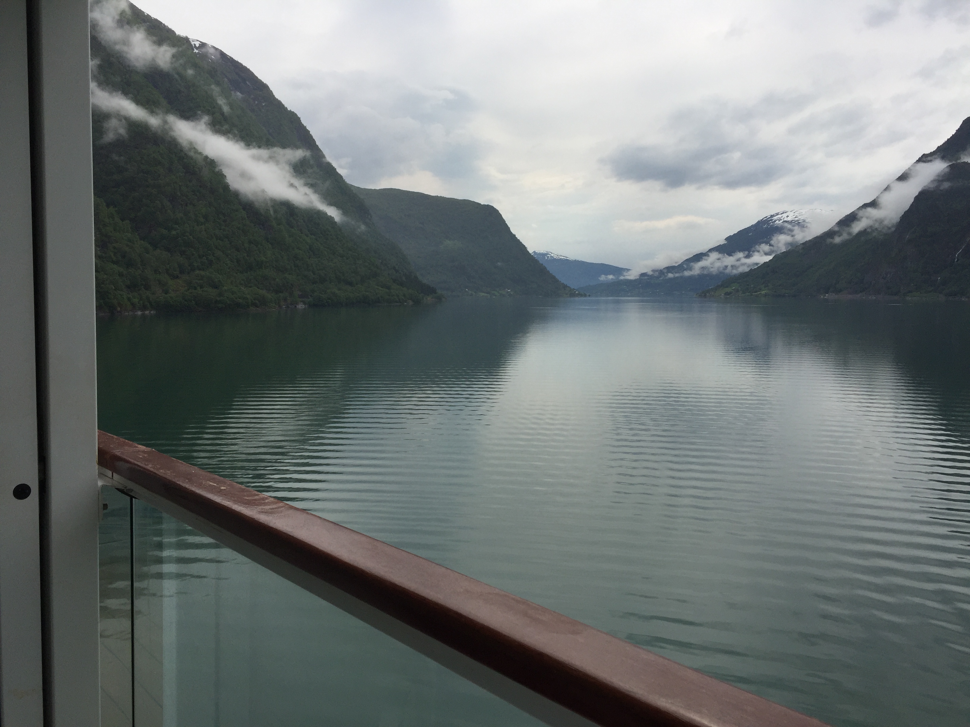 Norwegian cruises Jade cruise ship Norway mist