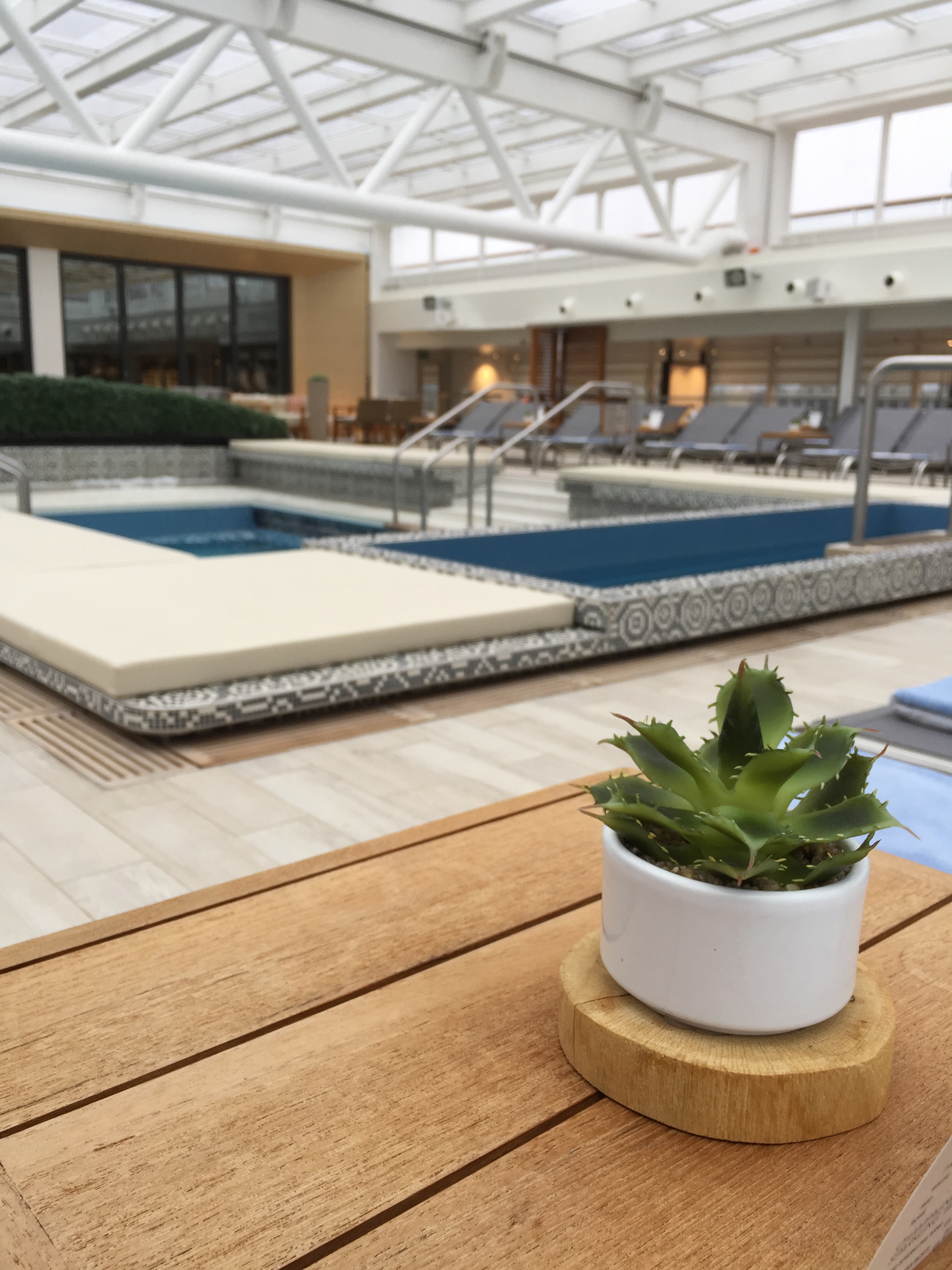 Viking cruises sky cruise ship mid ship pool deck