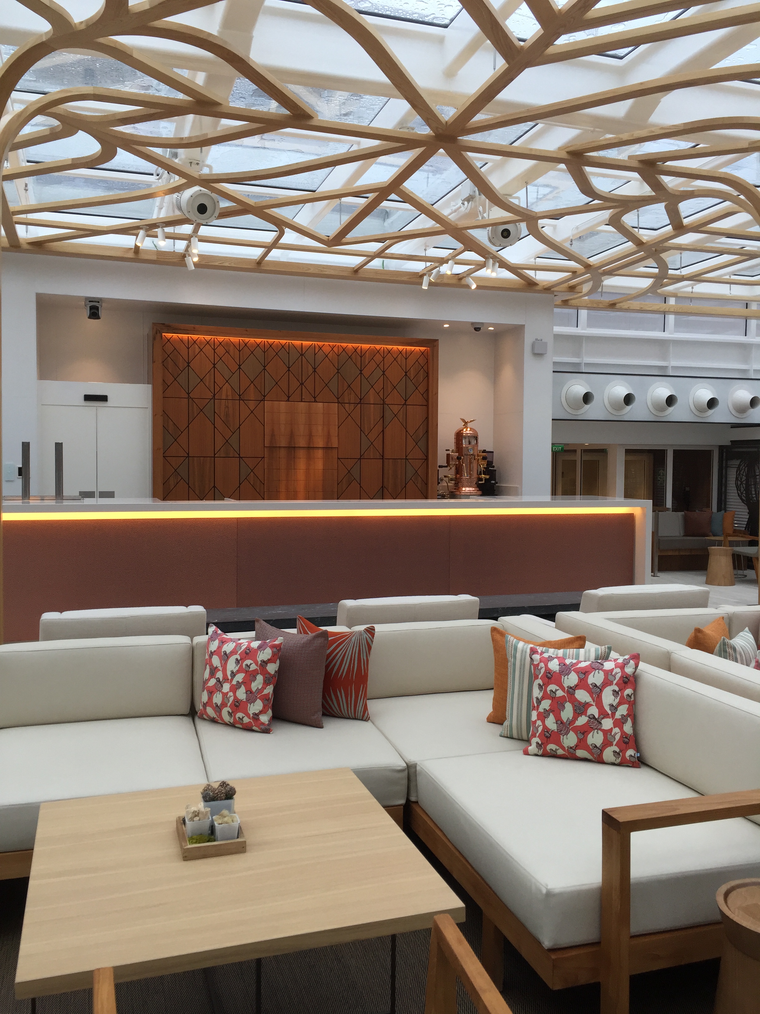 Viking cruises sky cruise ship wintergreen bar