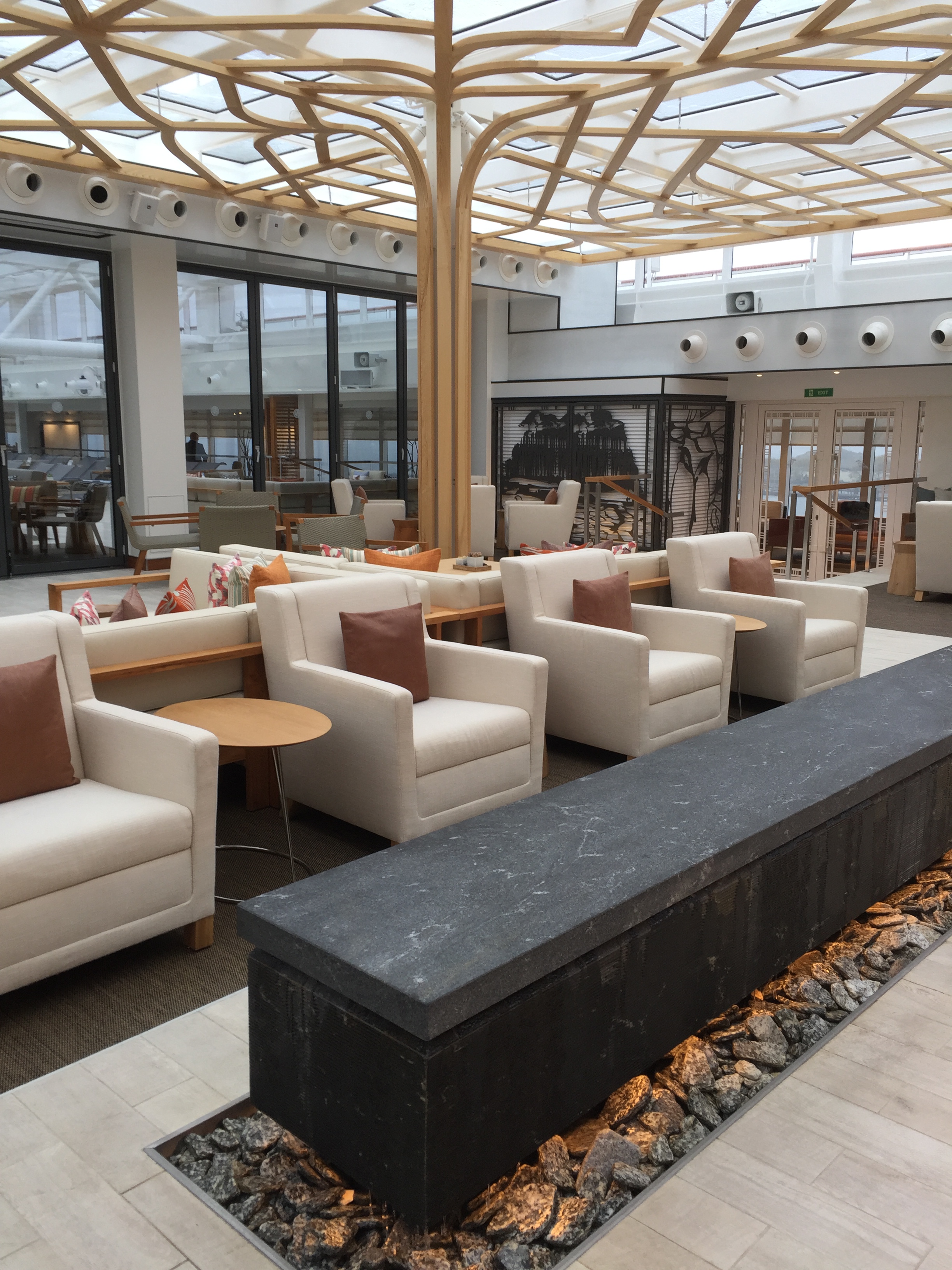 Viking cruises sky cruise ship winter garden seating