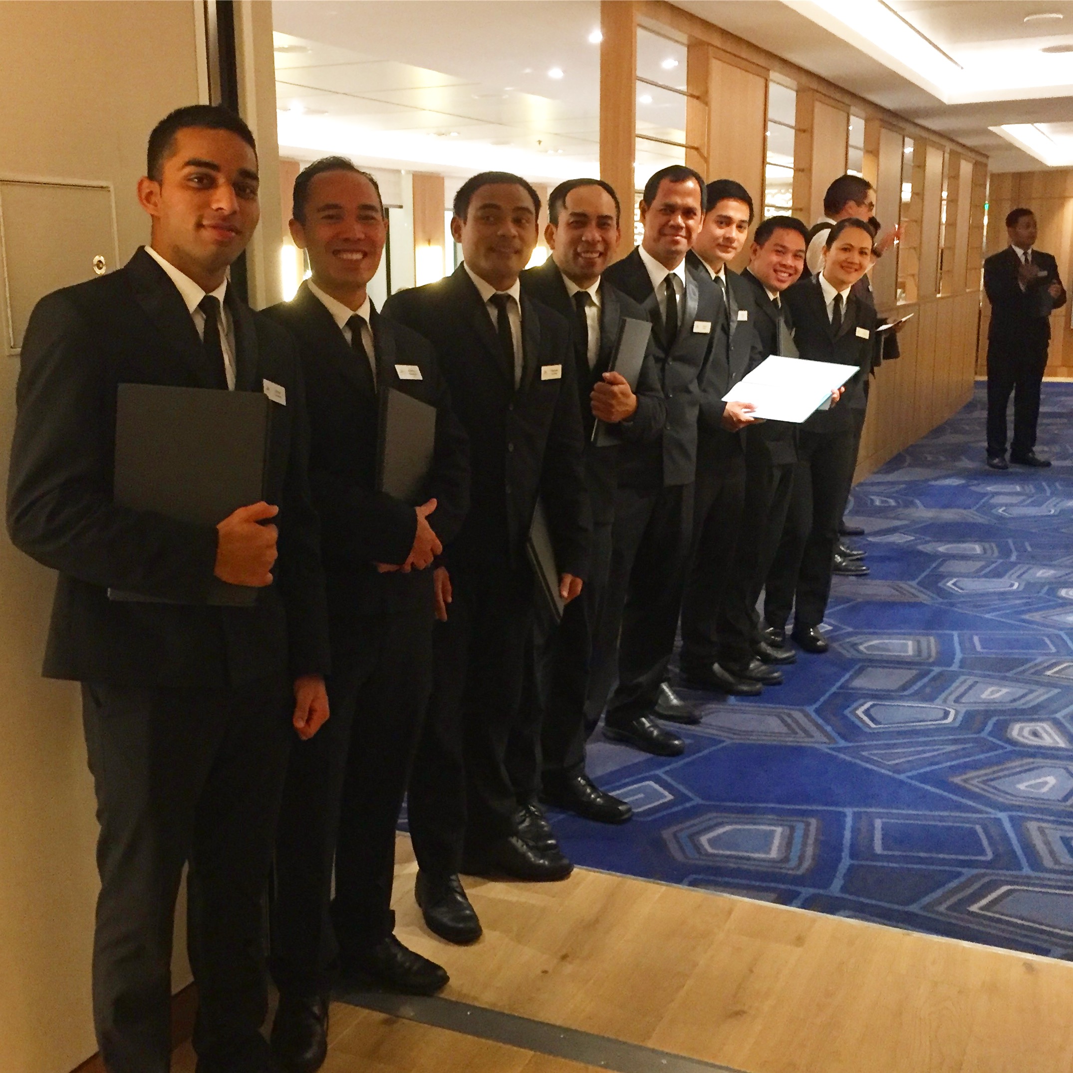 Viking cruises sky cruise ship waiters