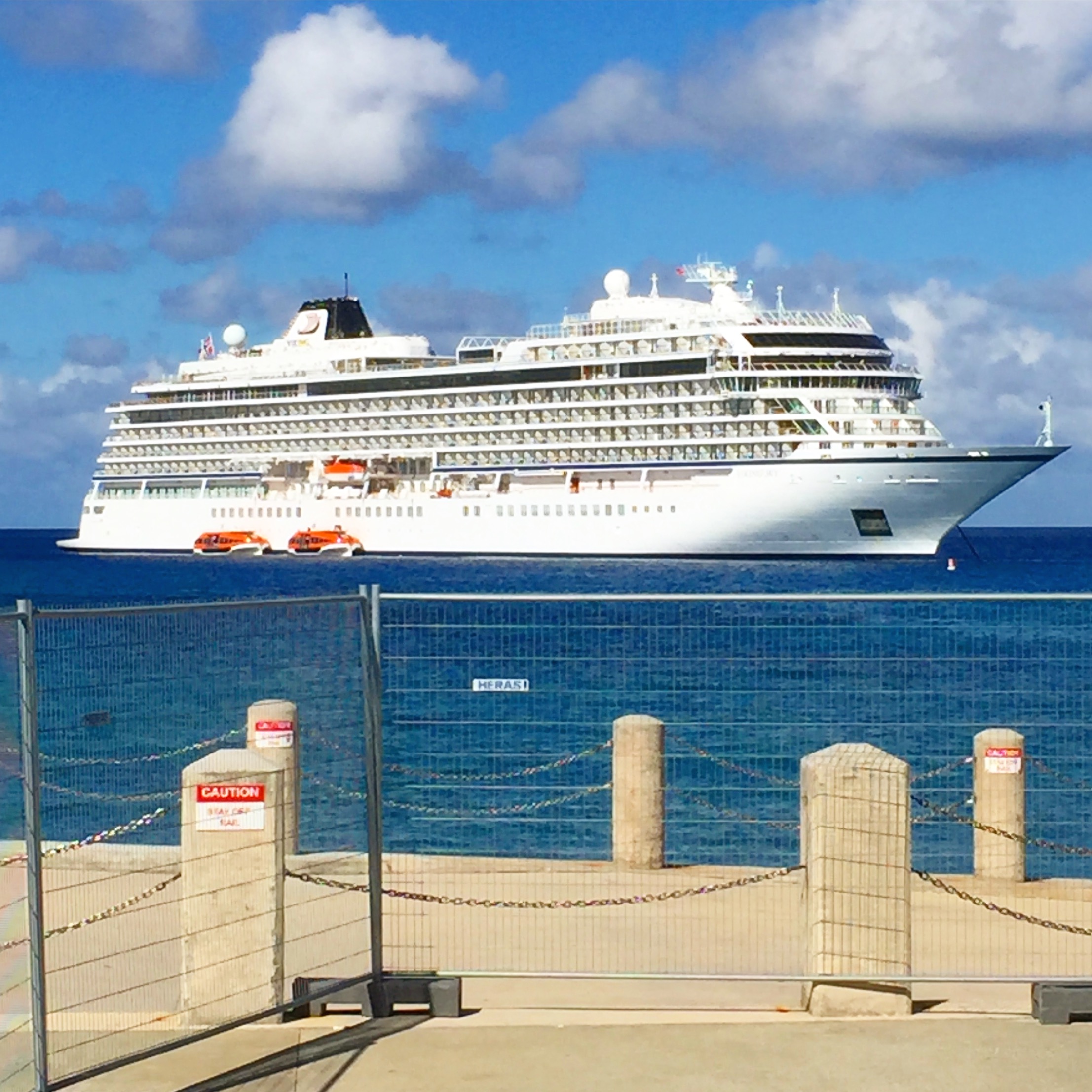 Viking cruises sky cruise ship cayman islands