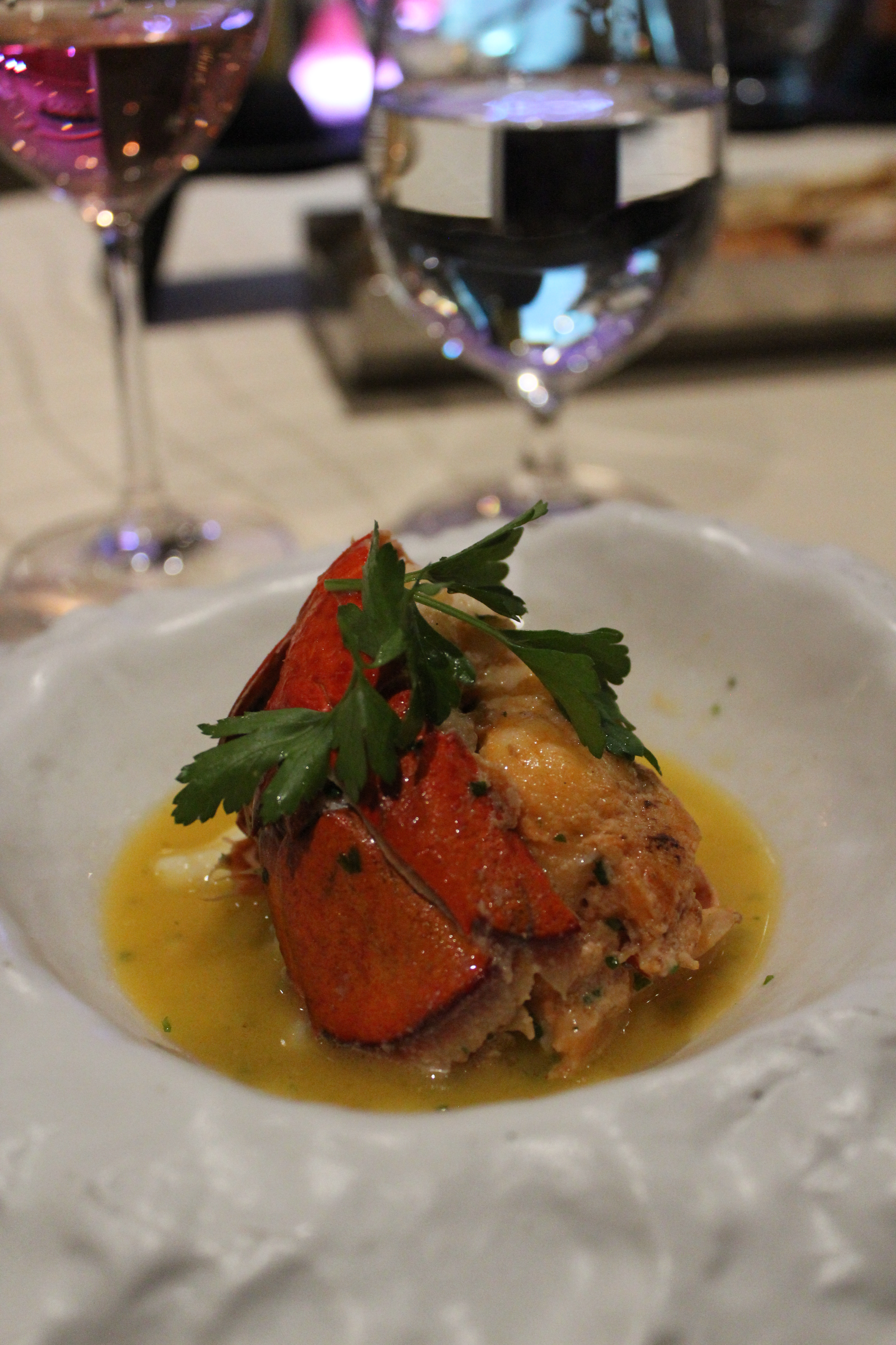 Silversea cruises silver muse cruise ship lobster