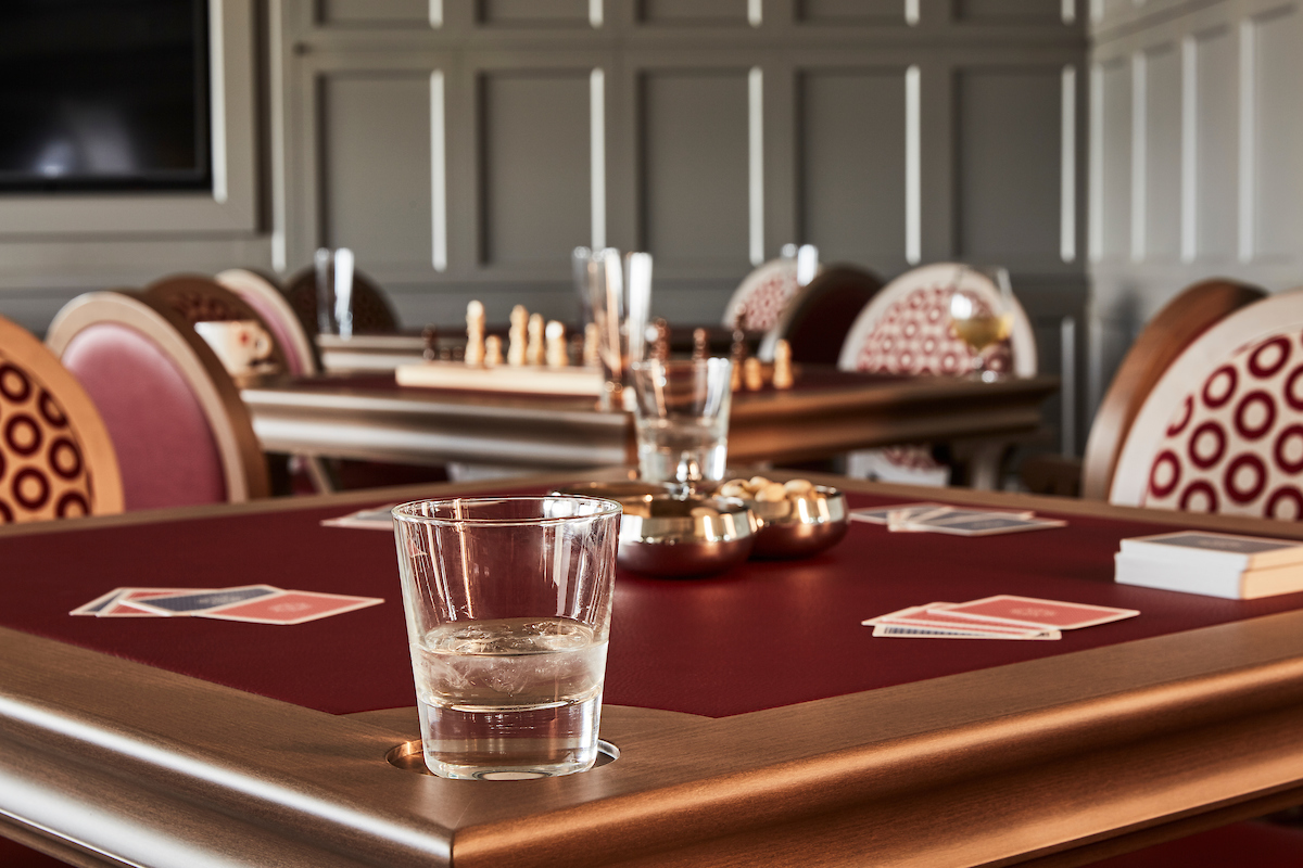 Silversea cruises silver muse cruise ship card room