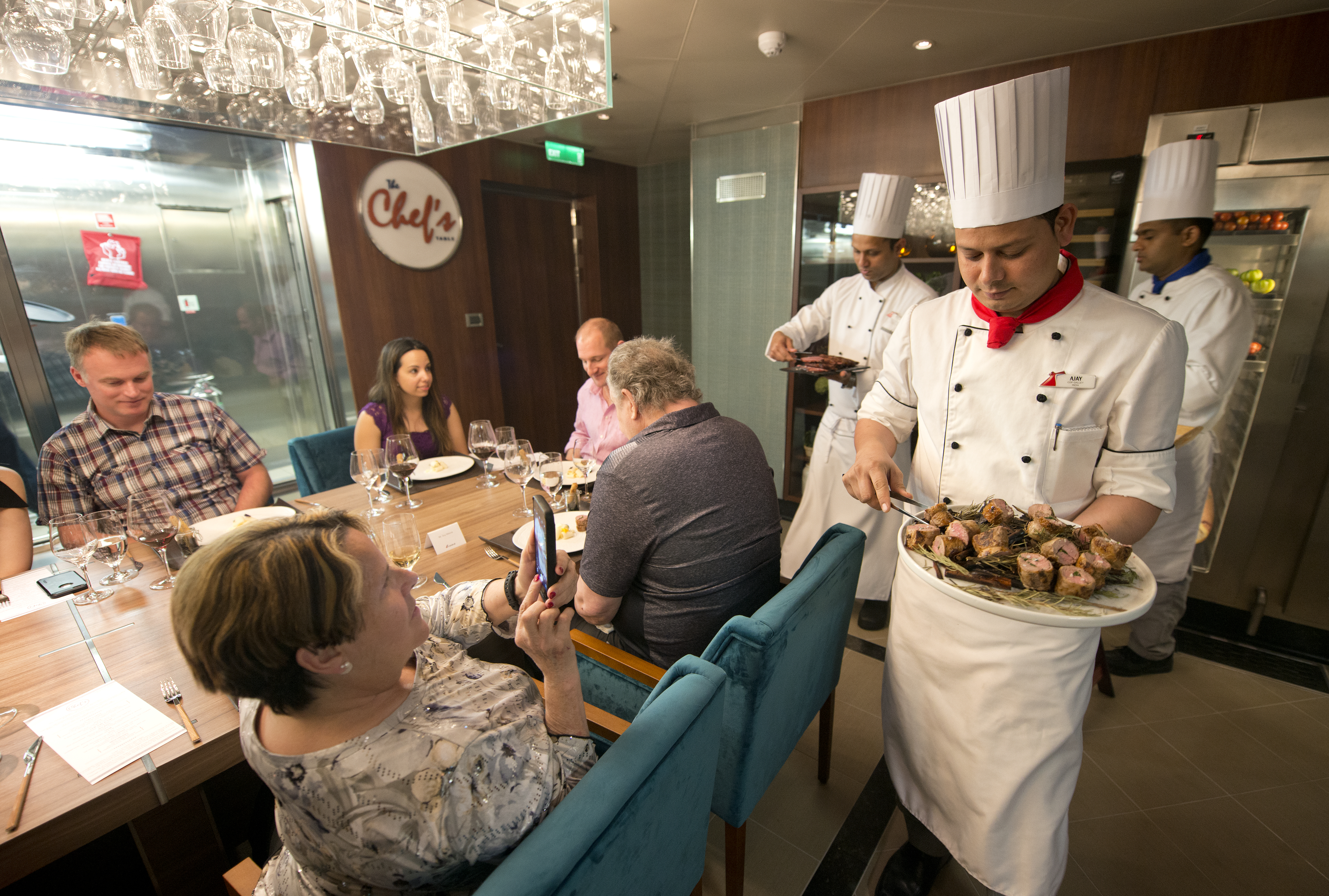 Carnival cruises Horizon cruise ship Chef's Table