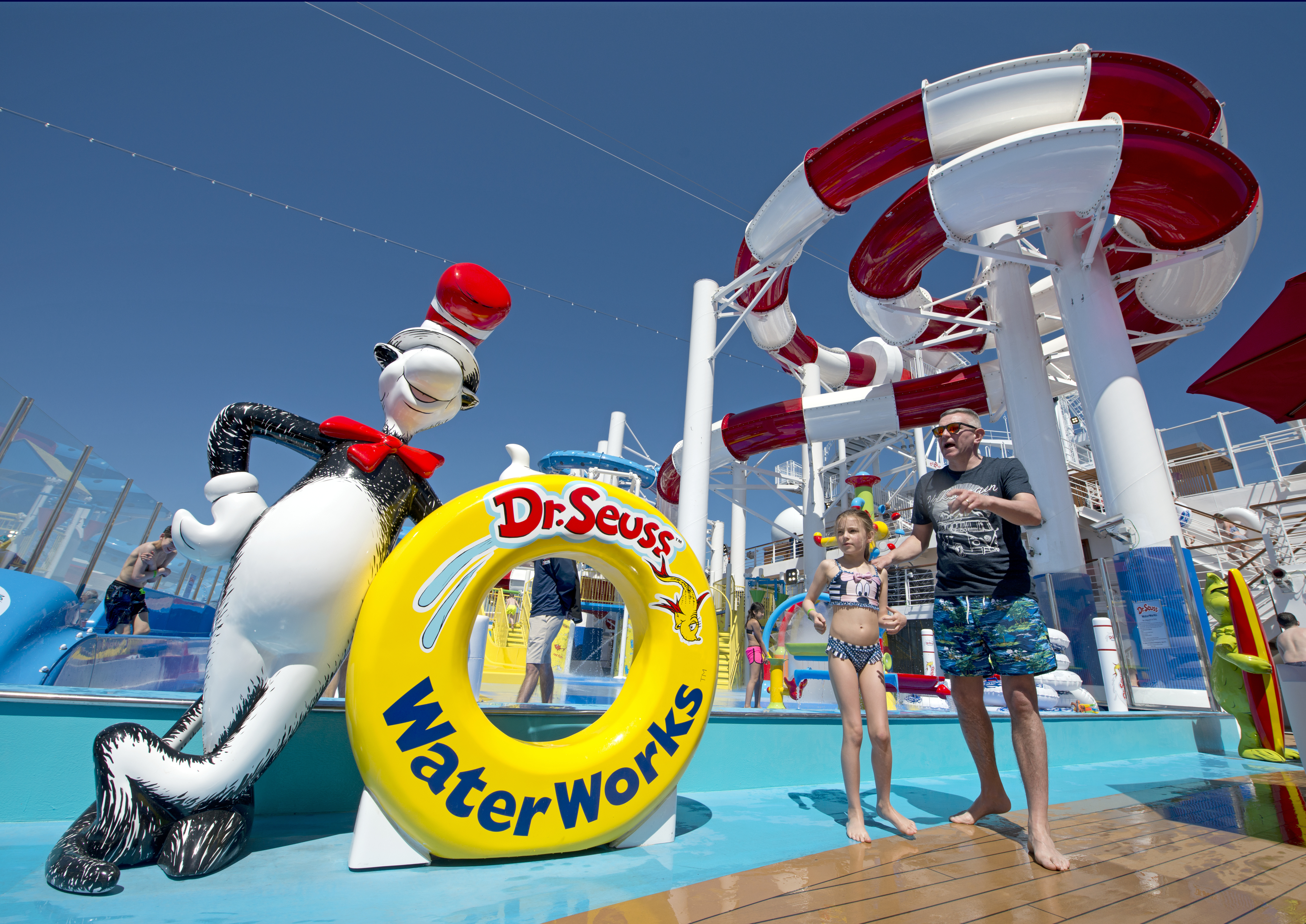 Carnival cruises Horizon cruise ship dr. seuss waterworks