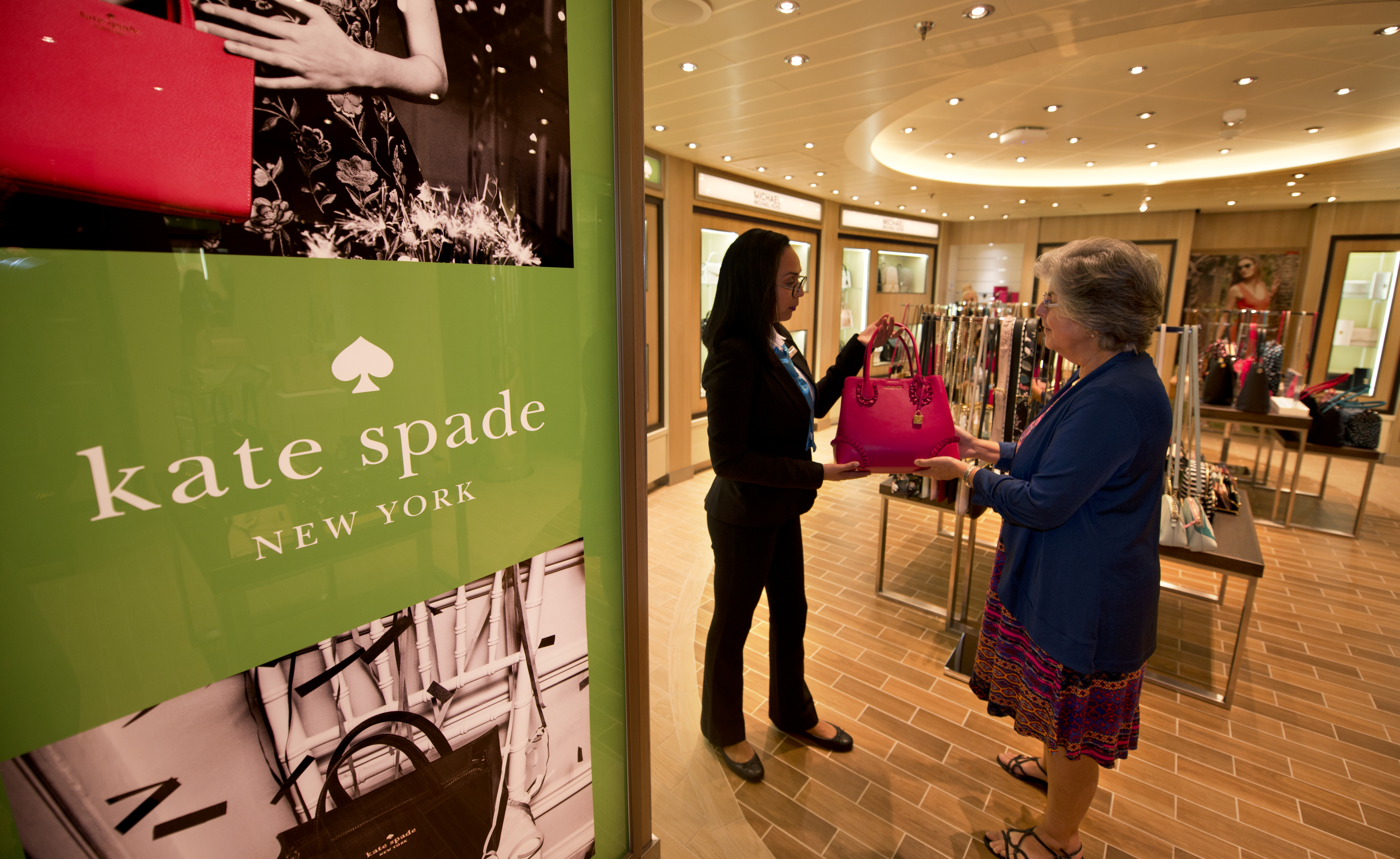 Carnival Horizon shopping cruise ship shop Kate Spade items