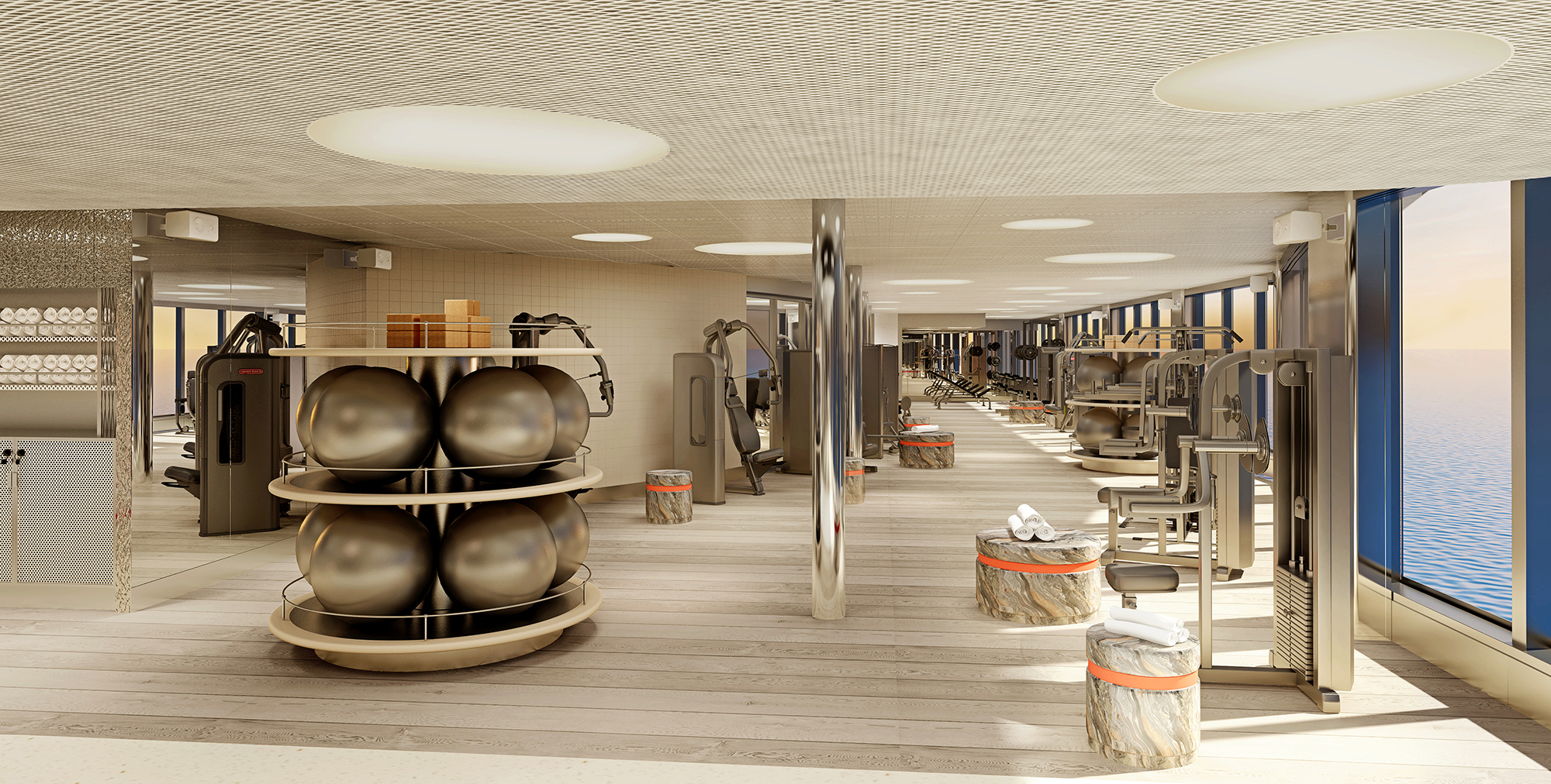 Virgin voyage cruises scarlet lady shops