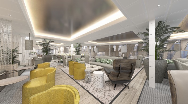 Celebrity cruises edge cruise ship suite lounge