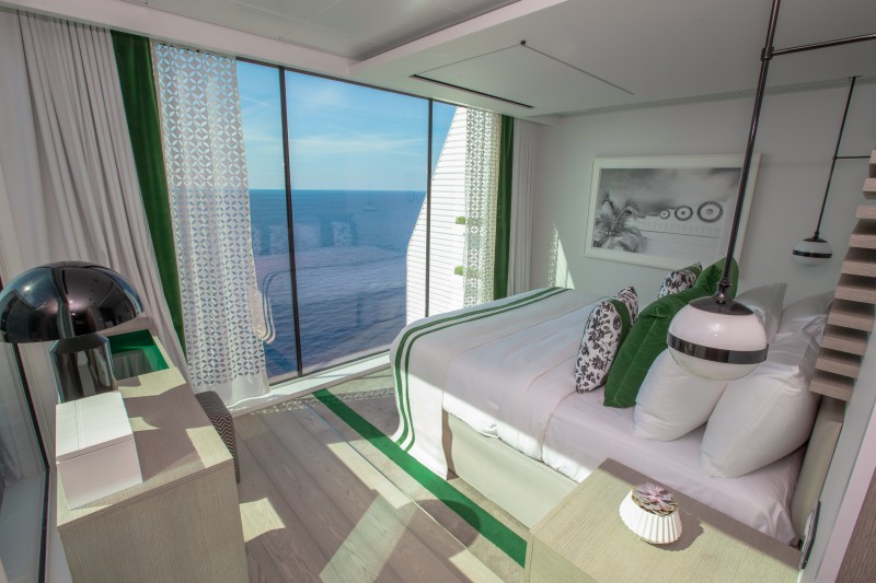 celebrity cruises edge cruise ship villa bedroom