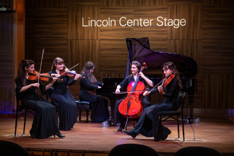Holland America Statendam cruise ship Lincoln Centre stage classical musicians