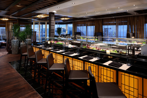 Holland America Cruises Nieuw Statendam Nami Sushi restaurant